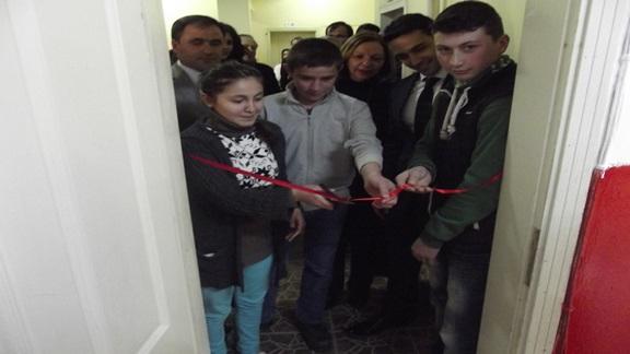 İlyasbey Fahri Aygün Ortaokulu Fen Teknoloji Odası açılışı yapıldı.