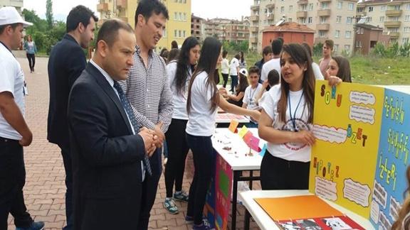 Birol Durası Anadolu Lisesi Bilim Fuarı Sergisi Açıldı.