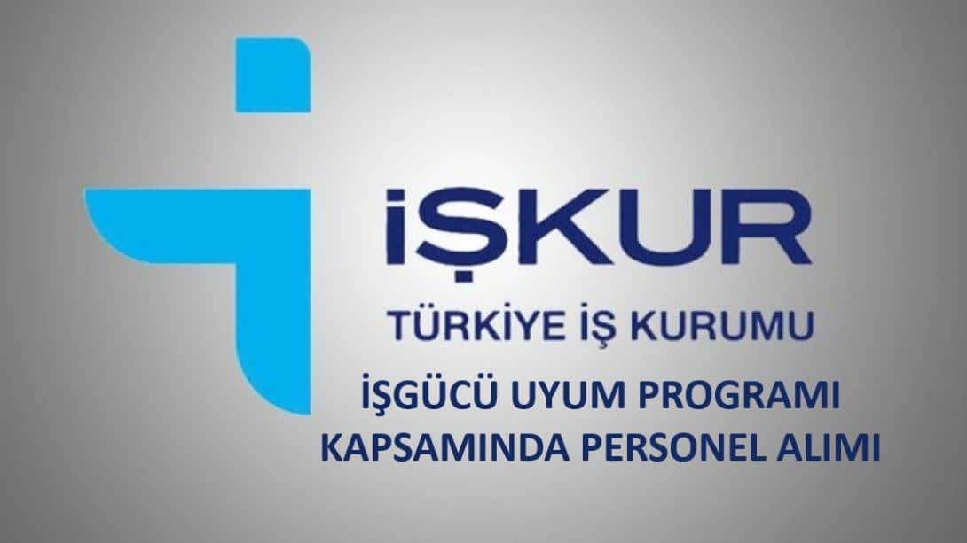 İŞGÜCÜ UYUM PROGRAMI KAPSAMINDA, OKULLARIMIZDA TEMİZLİK İŞLERİNDE ÇALIŞTIRILMAK ÜZERE; 36 PERSONEL ALIMI YAPILACAKTIR.